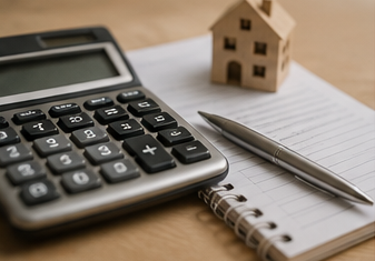 Calculator and rental property model for budgeting
